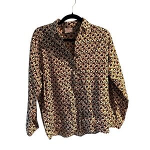 David Smith Country Sport Mens Medium Western Cowboy Field Chore Rodeo Shirt